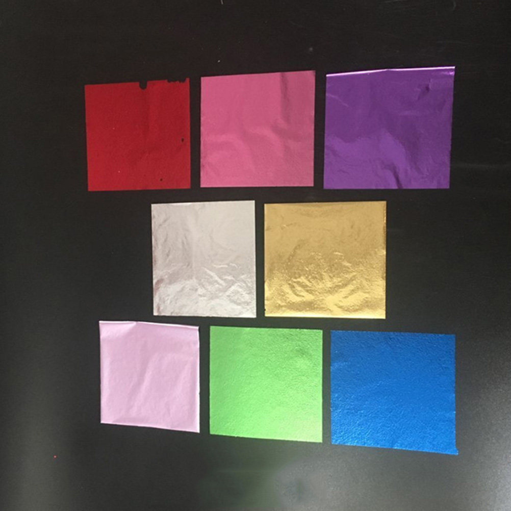 50Pcs 8x8.5cm Gold Leaf Sheets - Art Craft Paper recensione e prezzo
