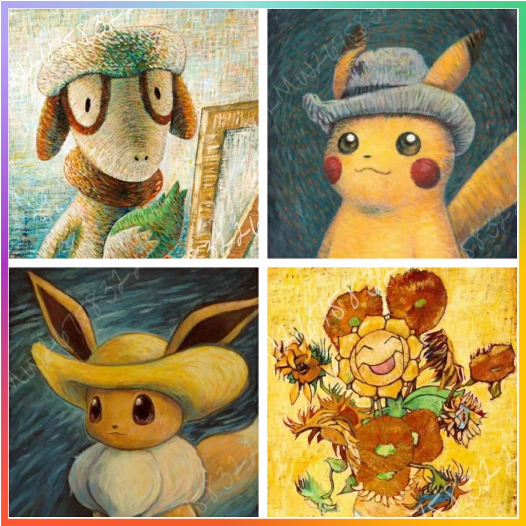 Van Gogh Museum Pokemon Anime  - Art Craft Museum recensione e prezzo