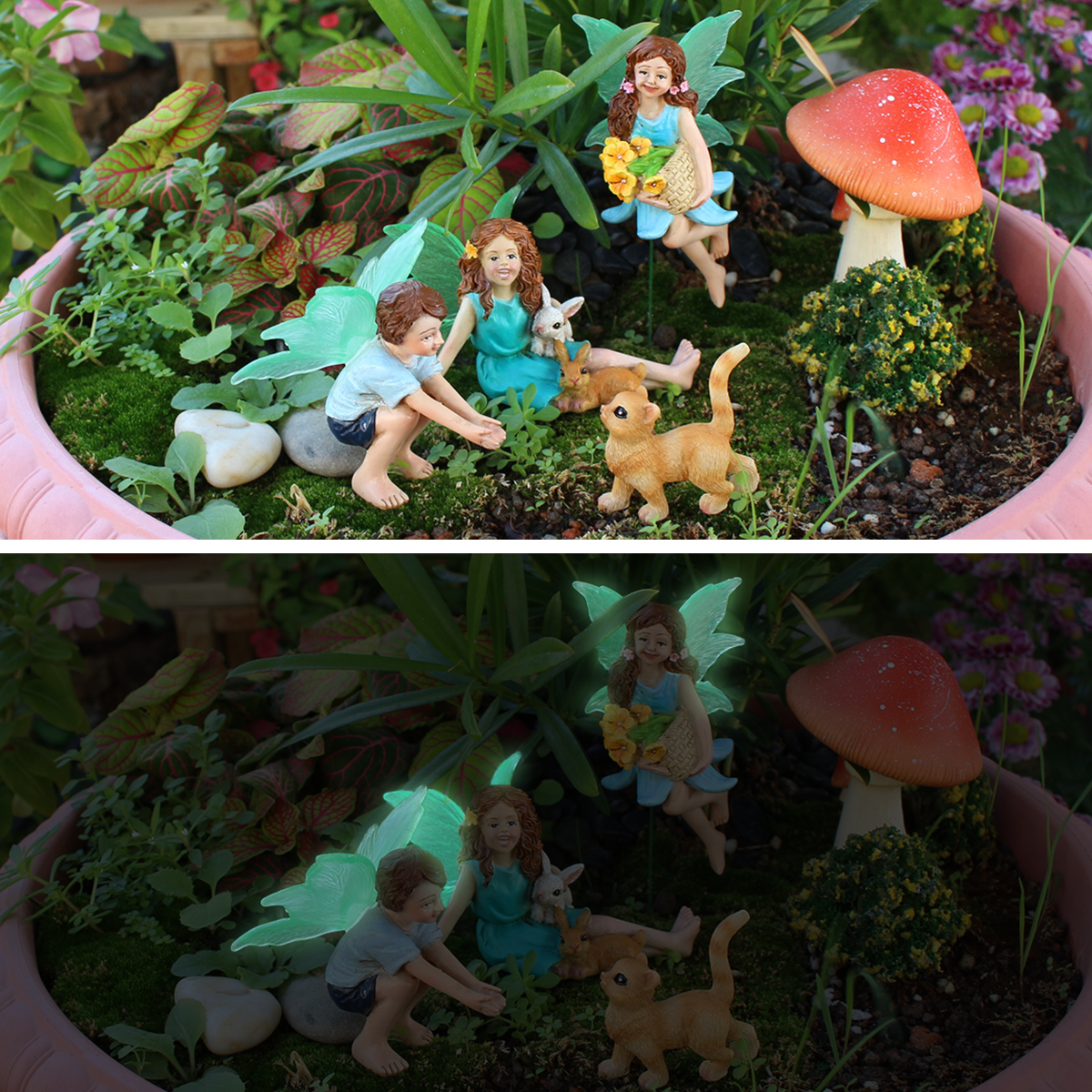 4pc Flower Fairy and Animal Pa - Art Craft Party recensione e prezzo