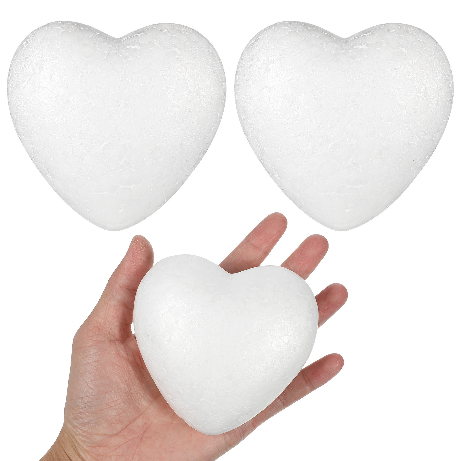 3Pcs Polystyrene Heart Balls 1 - Art Craft Party recensione e prezzo
