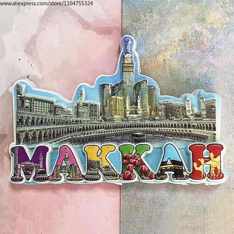 Mecca 3D refrigerator magnet T - Art Craft Magnet recensione e prezzo