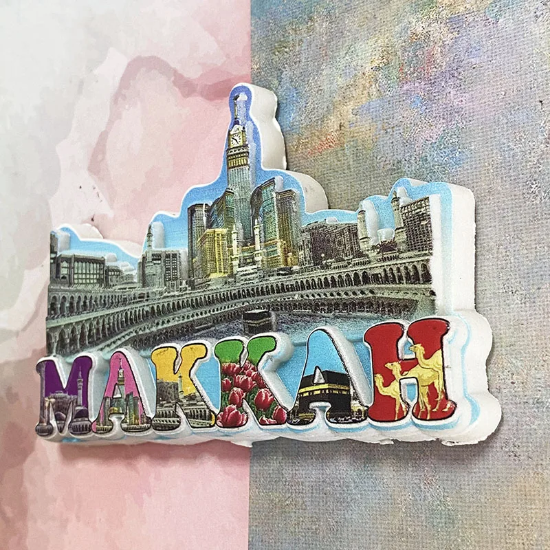 Mecca 3D refrigerator magnet T - Art Craft Magnet recensione e prezzo