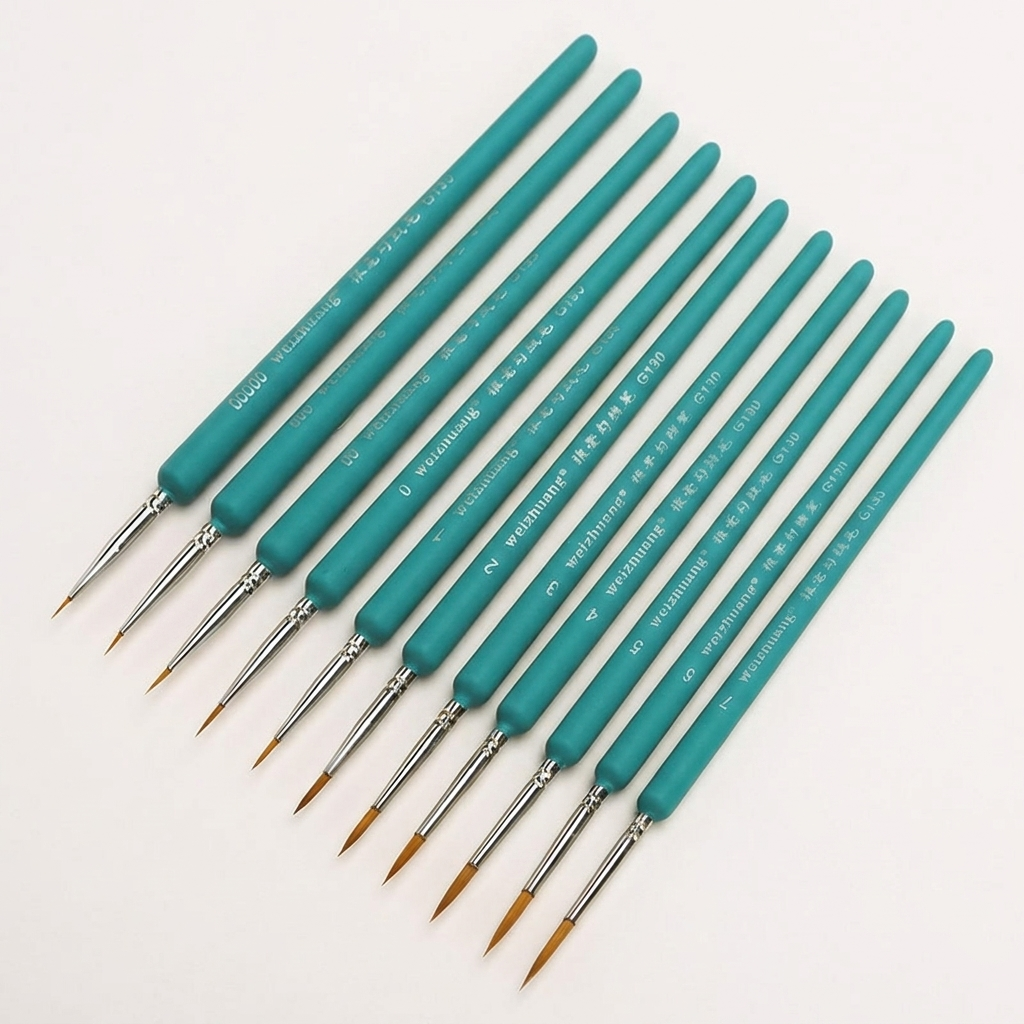 11 PCS Miniature Paint Brushes - Watercolor Brush Pen recensione e prezzo