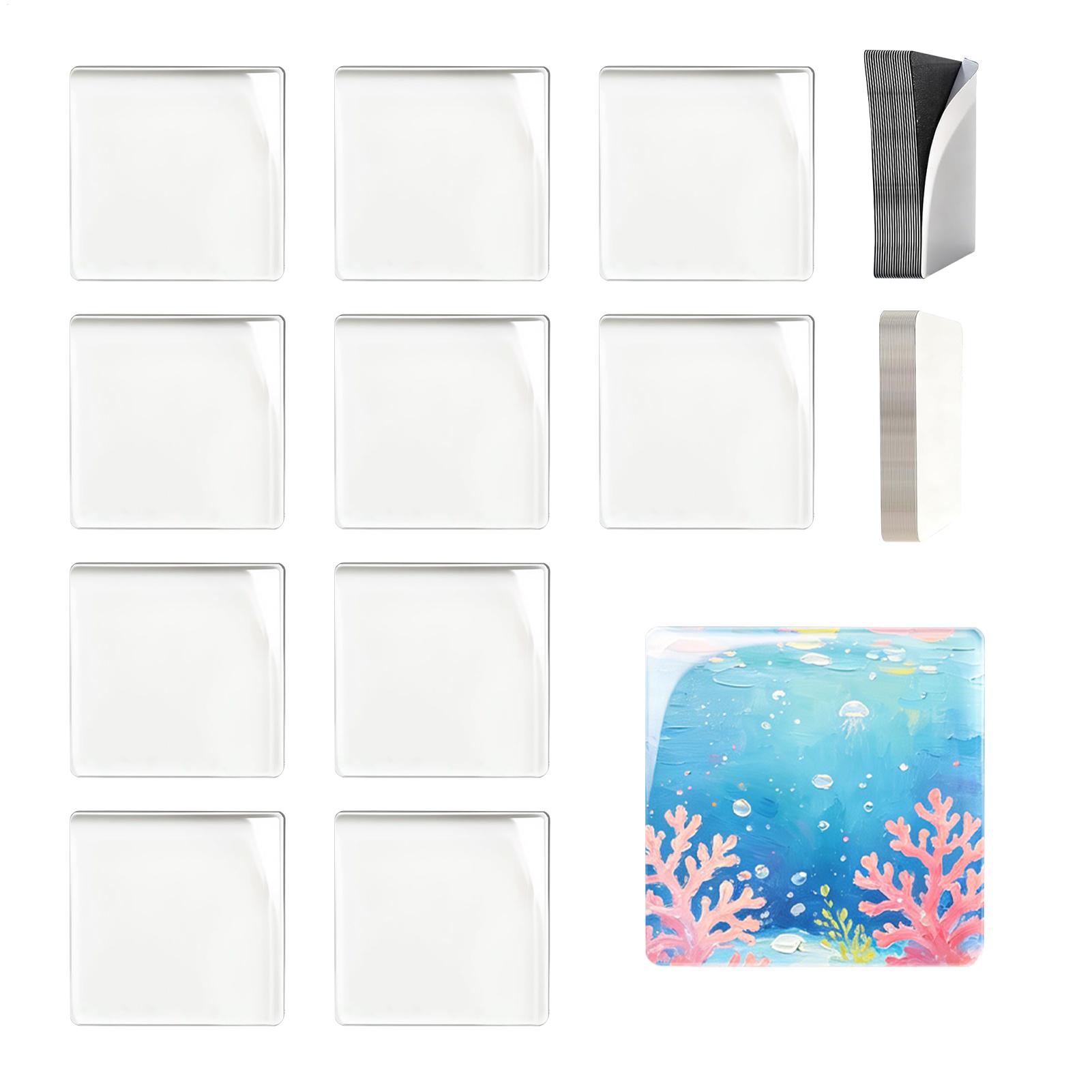 Square Acrylic DIY Fridge Magn - Art Craft Magnet recensione e prezzo