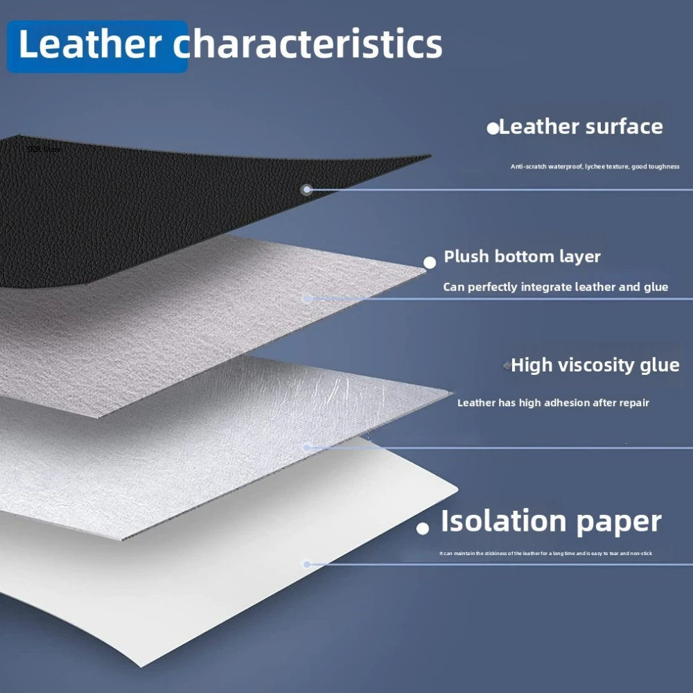 Self-adhesive Leather Patches  - Art Craft Upholstery recensione e prezzo