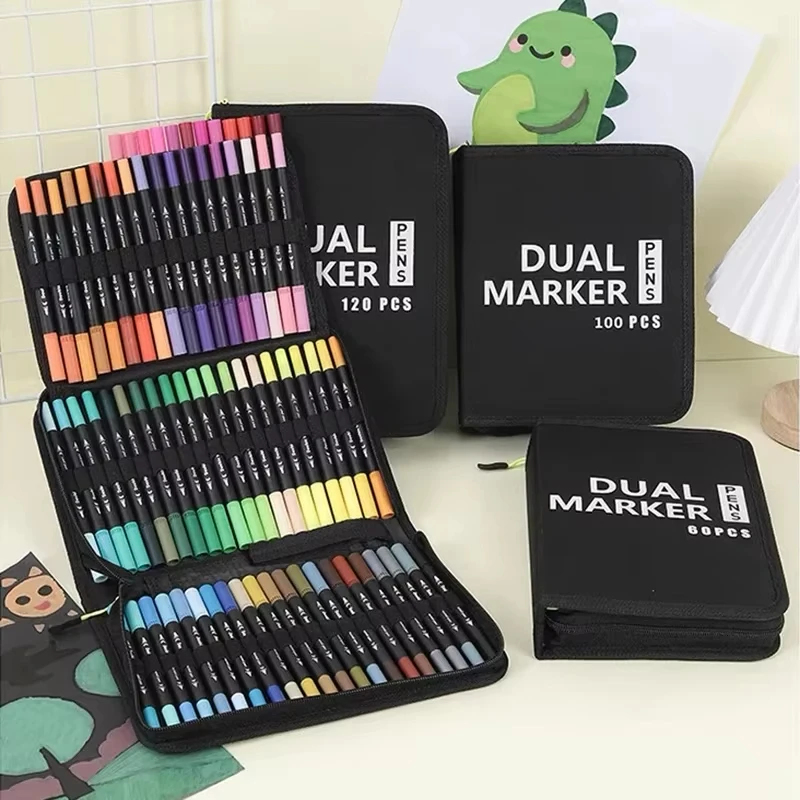 72 Colors Dual Tip Watercolor  - Watercolor Brush Pen recensione e prezzo
