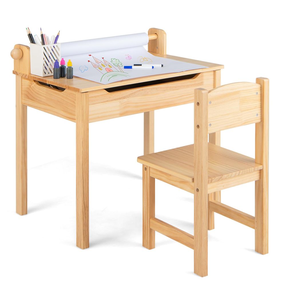 Kids Table and Chair Set, Flip - Art Craft Toddlers recensione e prezzo