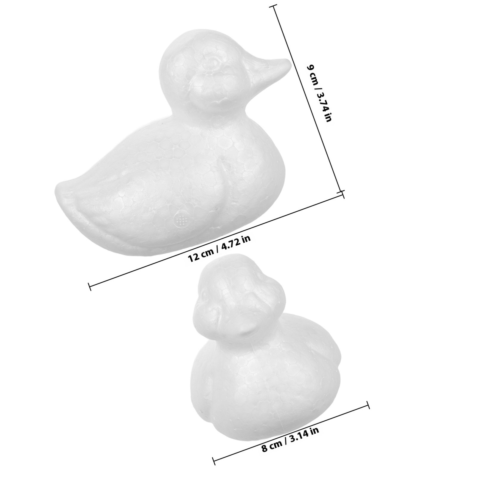 5pcs Foam Duck Shapes White Po - Art Craft Party recensione e prezzo
