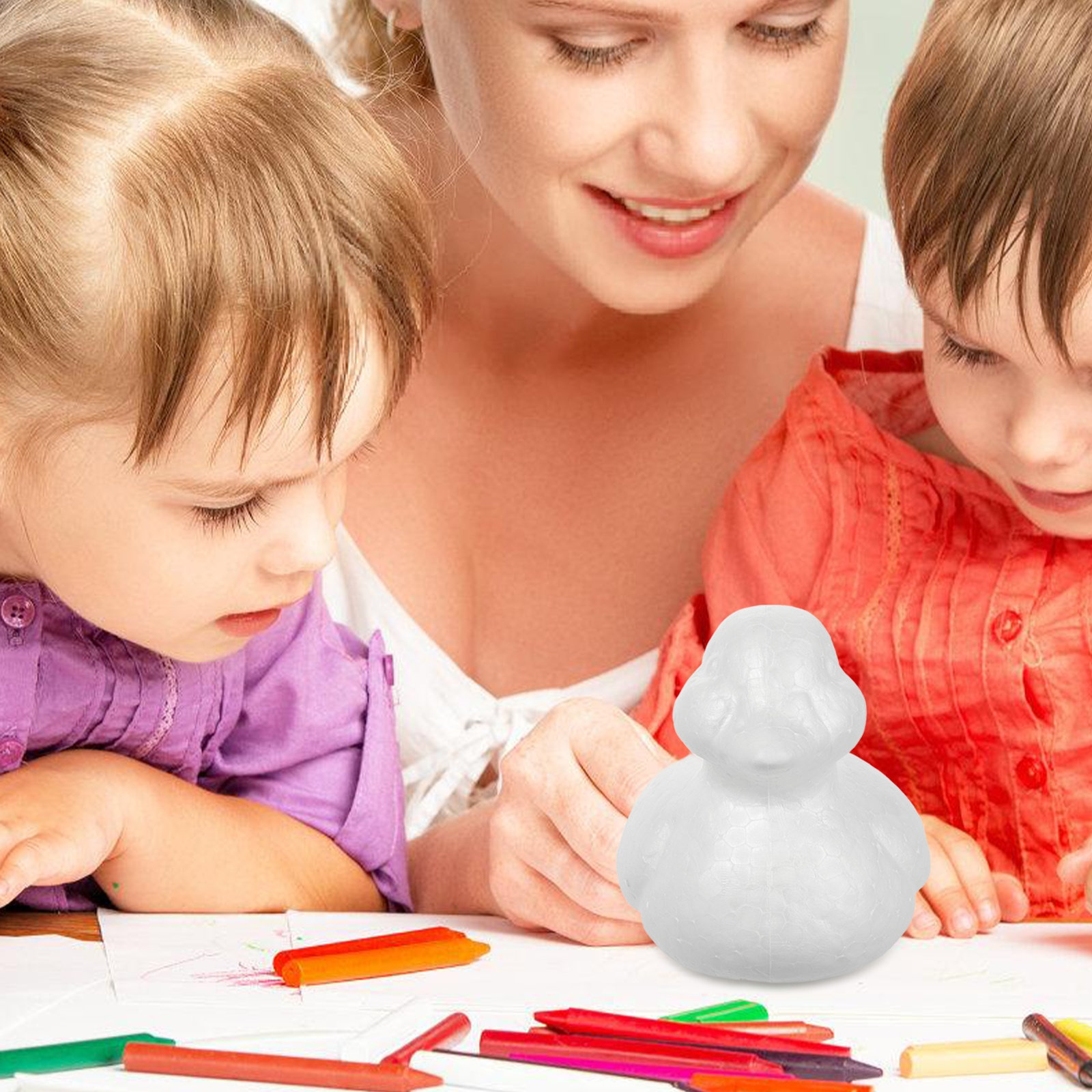 5pcs Foam Duck Shapes White Po - Art Craft Party recensione e prezzo