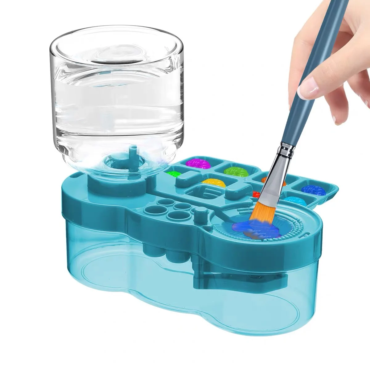 Paint Brush Washer with Drain  - Watercolor Brush Pen recensione e prezzo