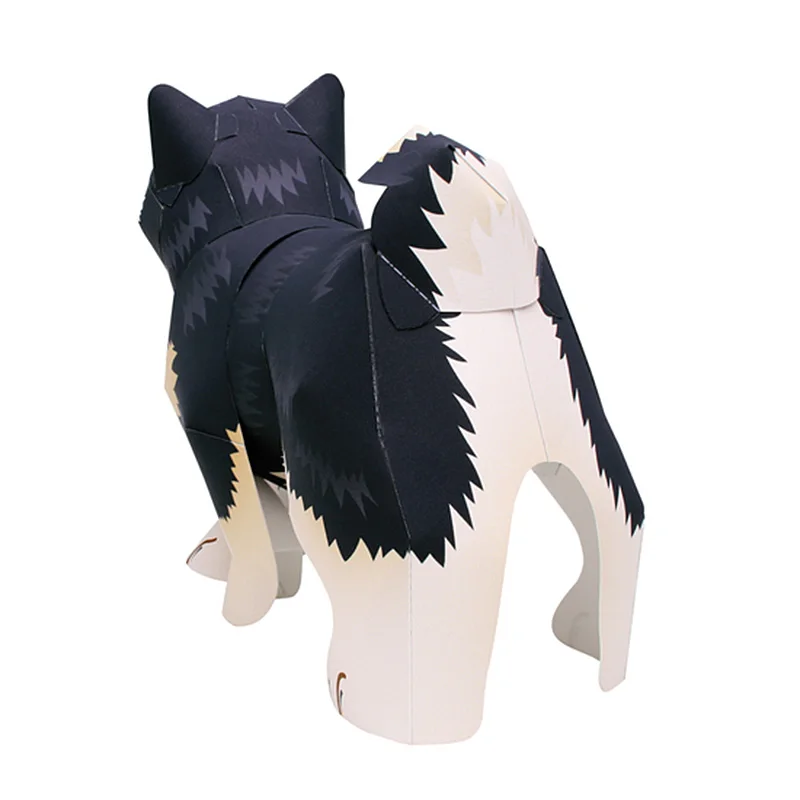 Black Shiba Inu Dog Handmade O - Art Craft Cardboard recensione e prezzo