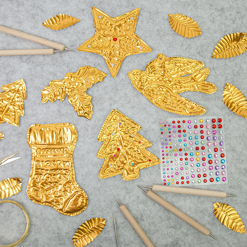 DIY Gold Foil Art Relief Chris - Art Craft Paper recensione e prezzo