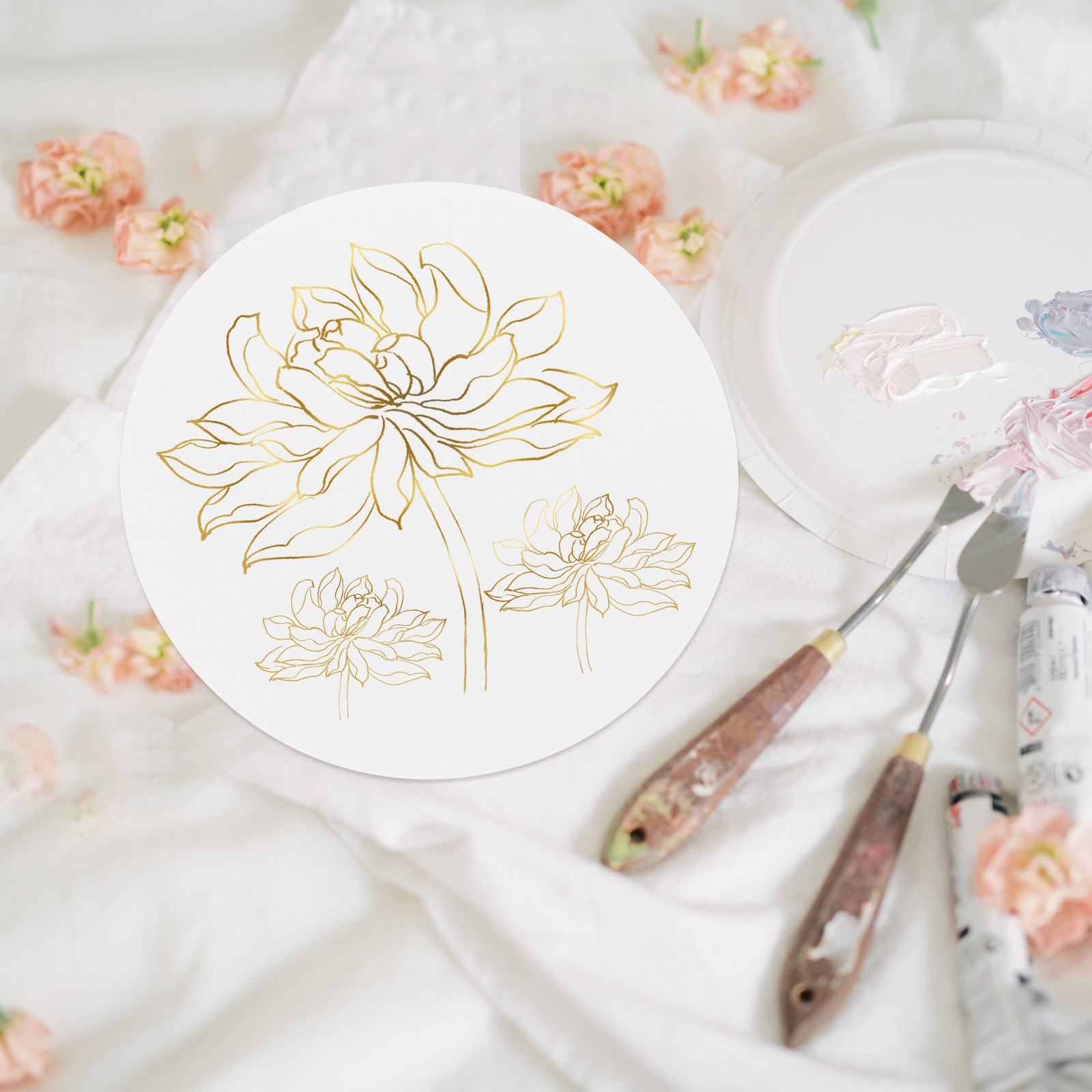 20Pcs Round Painting Cardboard - Art Craft Cardboard recensione e prezzo