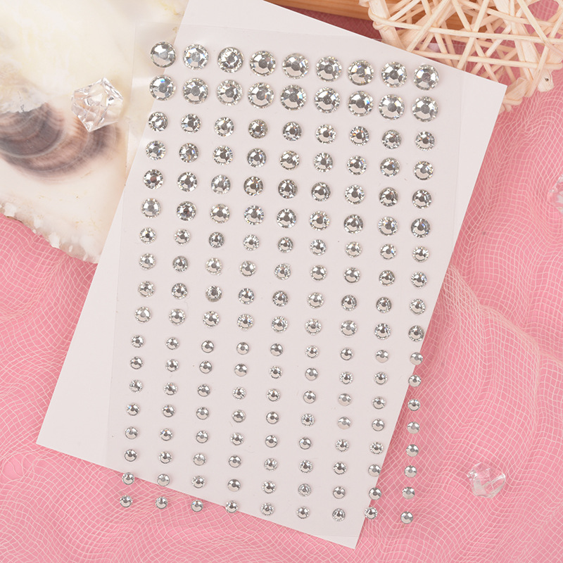 White Rhinestones 2mm 3mm 4mm  - Art & Craft Paper Origami recensione e prezzo