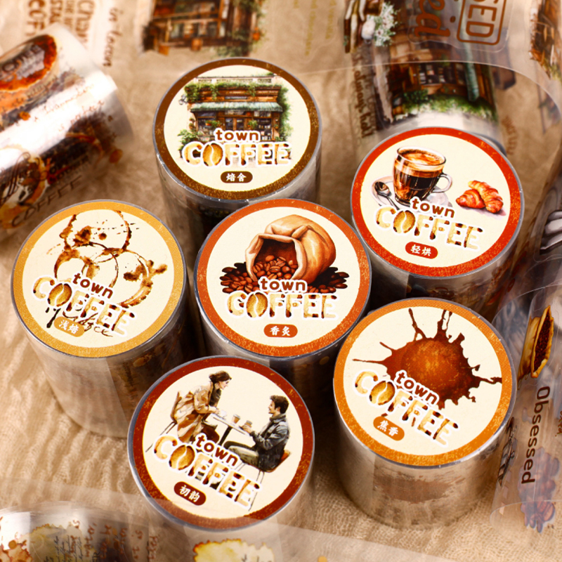 Vintage Coffee Themed PET Wash - Art Craft Notebook recensione e prezzo