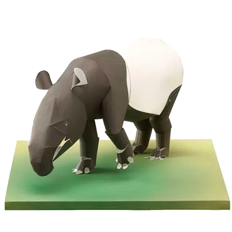 Malayan Tapir Origami Art Mini - Art Craft Cardboard recensione e prezzo