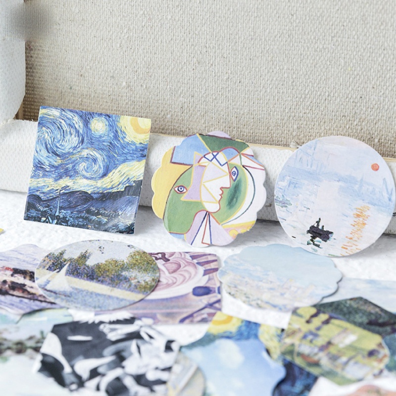 46pcs Art Museum Boxed Sticker - Art Craft Museum recensione e prezzo