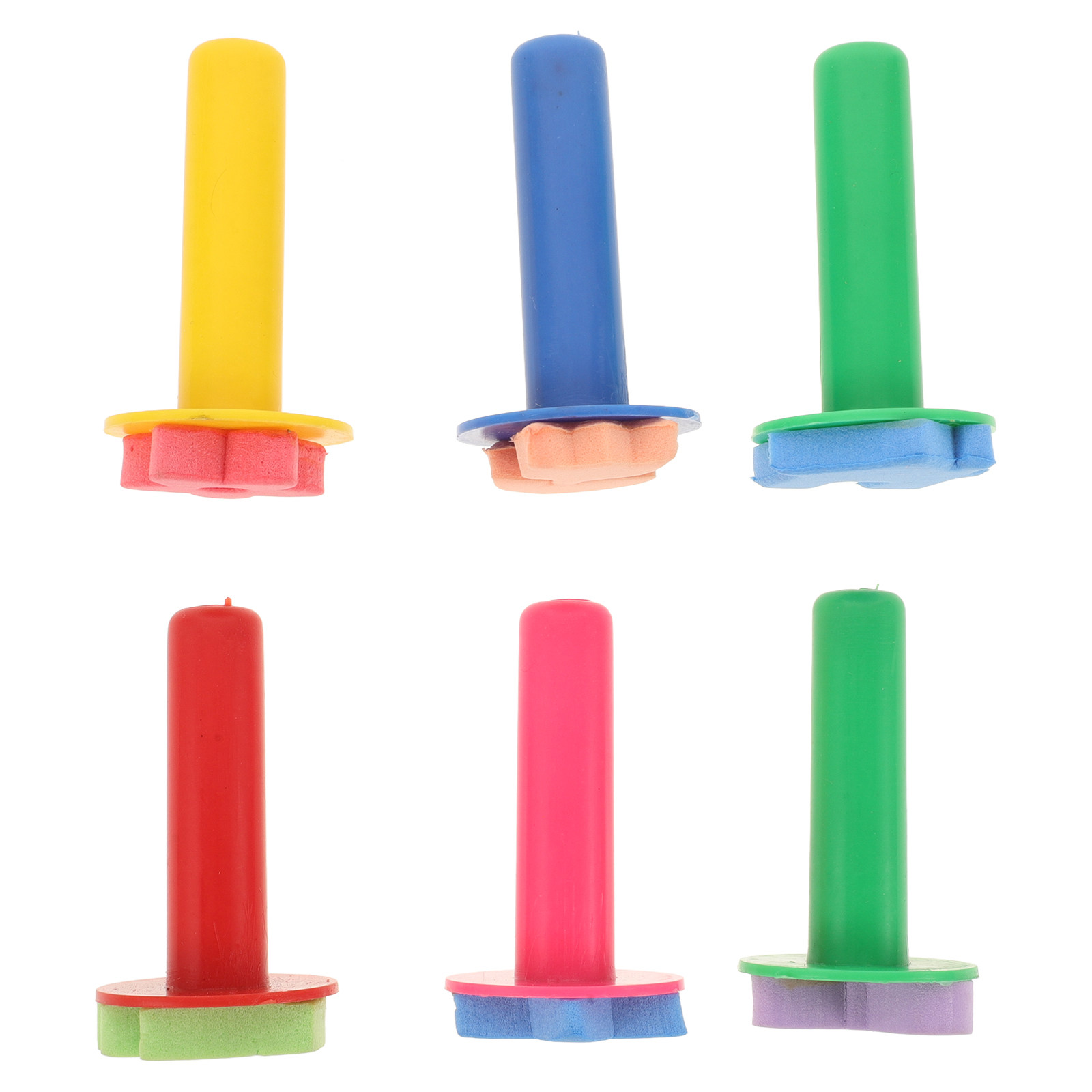 6Pcs Sponge Painting Stamps fo - Art Craft Toddlers recensione e prezzo