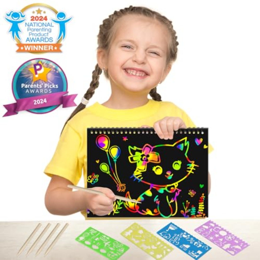 Scratch Paper Art Craft: 2 Pac - Art Craft Notebook recensione e prezzo