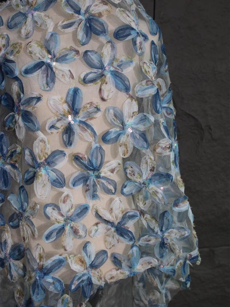 Mesh Sequin Fabric Embroidered - Art Craft Upholstery recensione e prezzo