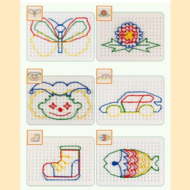 Thread Board For Kids Colorful - Art Craft Toddlers recensione e prezzo