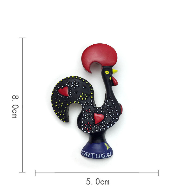3D Portugal Gallic Rooster Mag - Art Craft Magnet recensione e prezzo