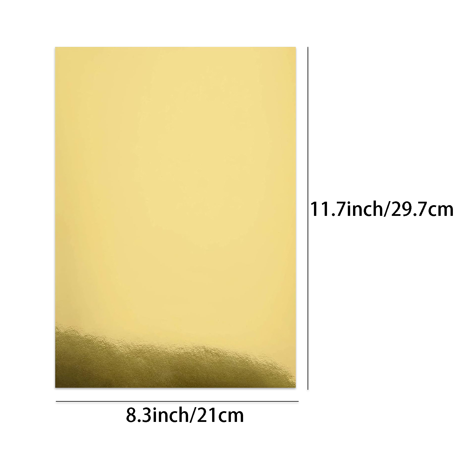 10 Sheets A4 Size Metallic Gol - Art Craft Paper recensione e prezzo