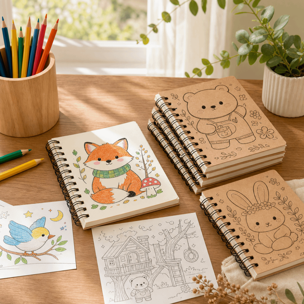 Tracing Line Vintage Coloring  - Art Craft Notebook recensione e prezzo