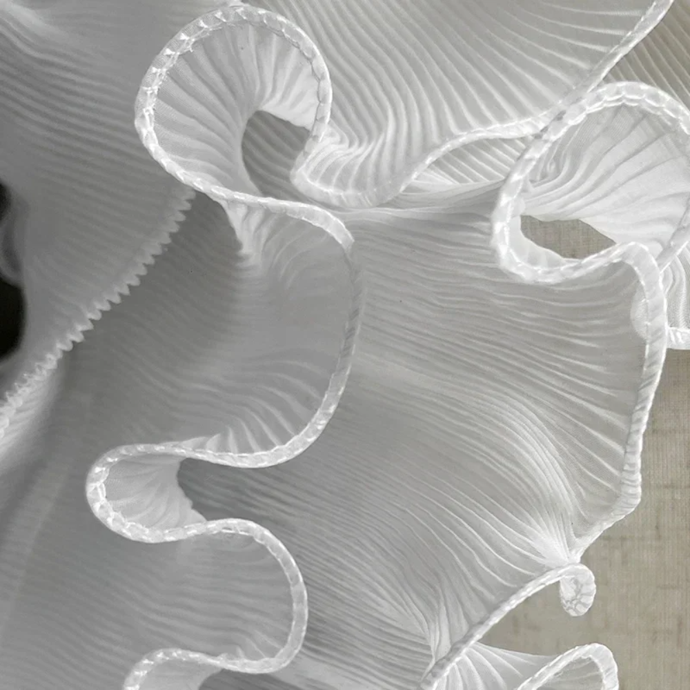 Mist Lace Fabric Pleated Textu - Art Craft Upholstery recensione e prezzo