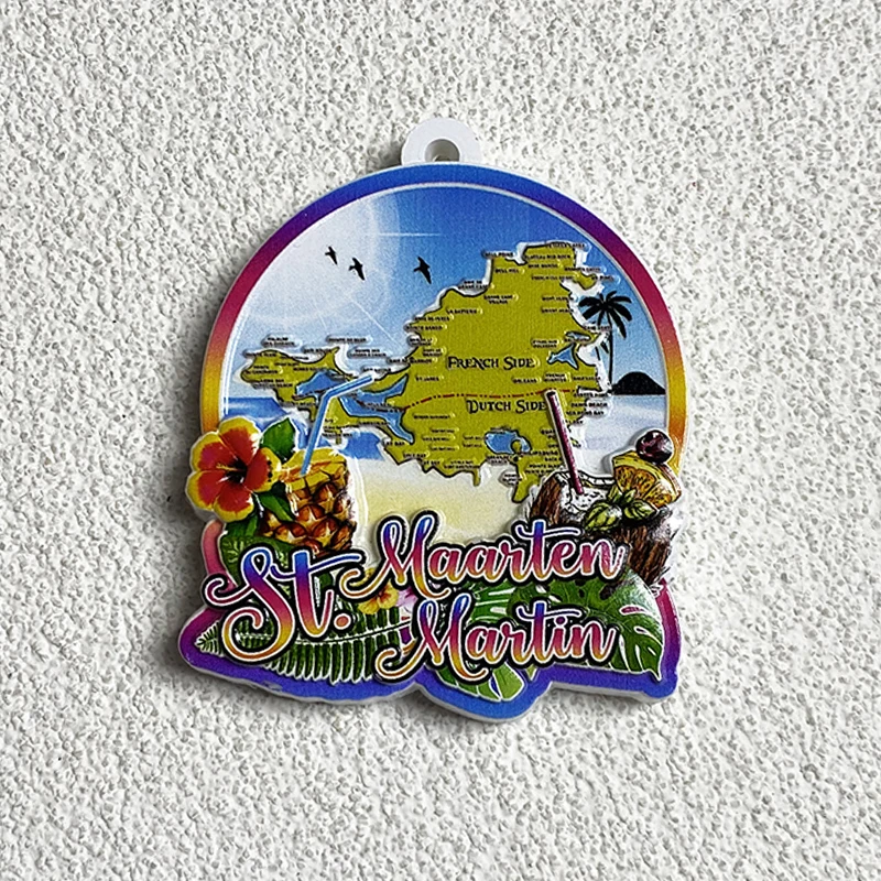 Saint Maarten Tourist Souvenir - Art Craft Magnet recensione e prezzo
