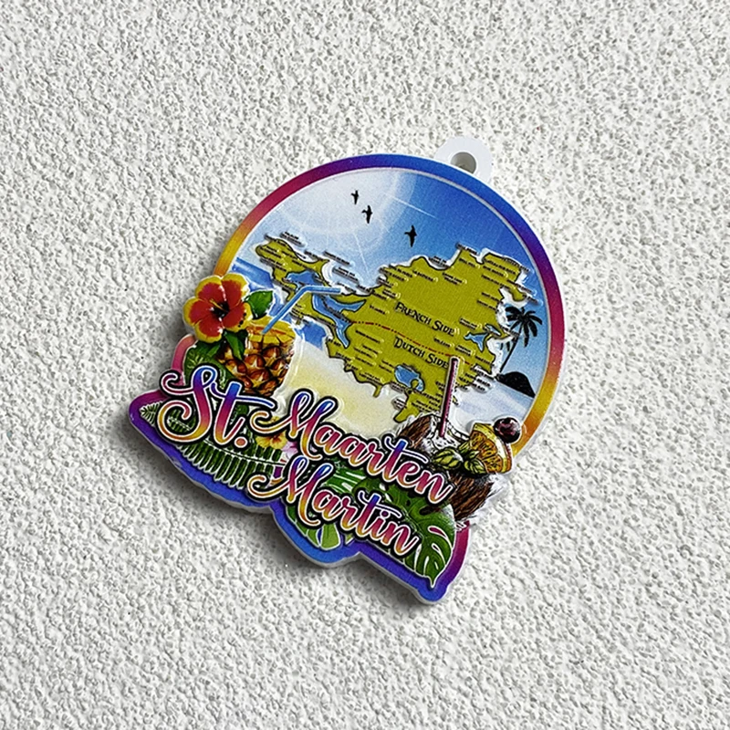 Saint Maarten Tourist Souvenir - Art Craft Magnet recensione e prezzo