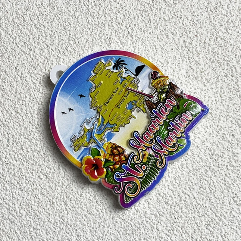 Saint Maarten Tourist Souvenir - Art Craft Magnet recensione e prezzo