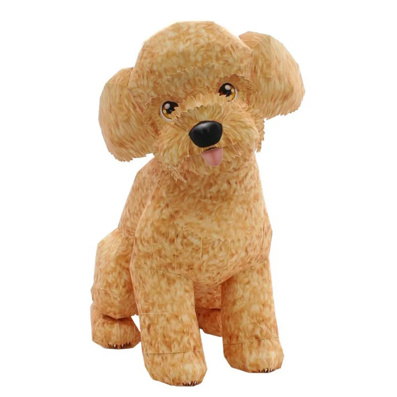 Toy Poodle Dog Folding Origami - Art Craft Cardboard recensione e prezzo
