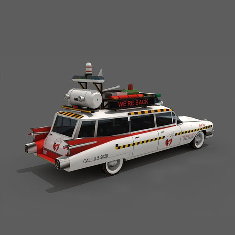 Ghostbusters Car Ecto-1A 1:20  - Art Craft Cardboard recensione e prezzo