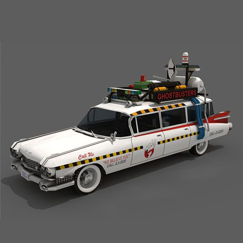 Ghostbusters Car Ecto-1A 1:20  - Art Craft Cardboard recensione e prezzo