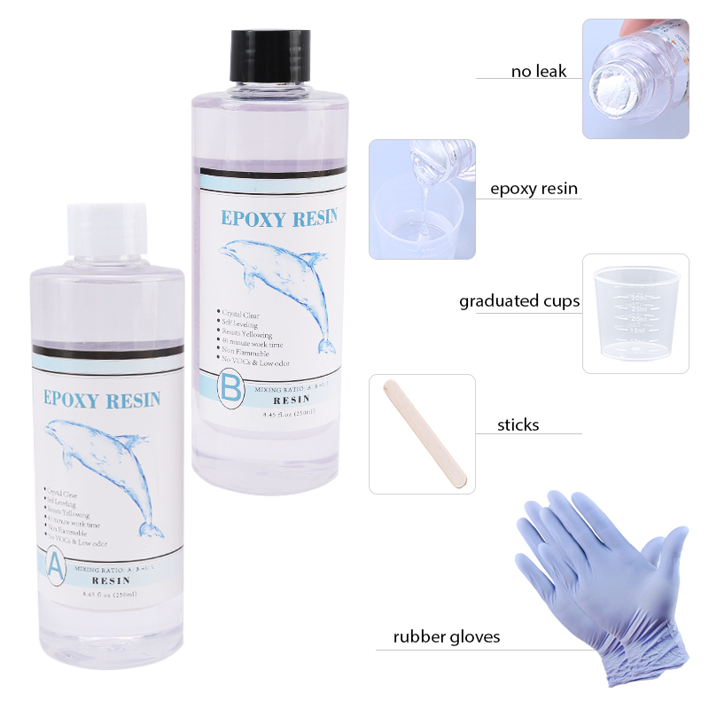1:1 Clear Epoxy Resin Crystal  - Resin Pigment Powder recensione e prezzo