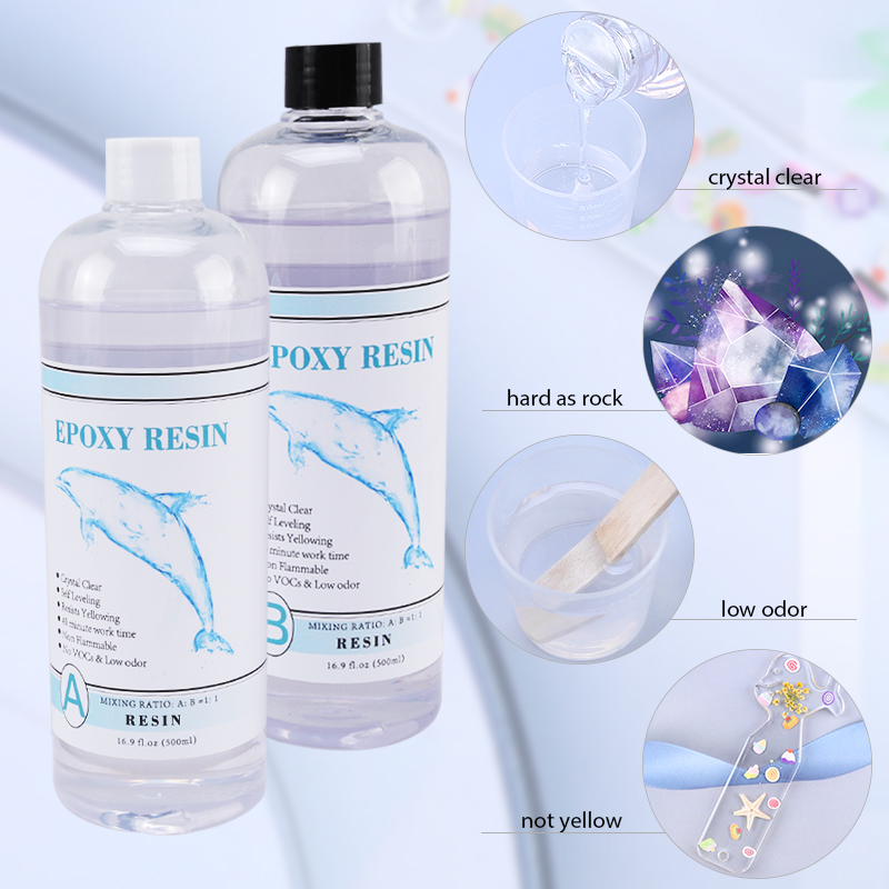 1:1 Clear Epoxy Resin Crystal  - Resin Pigment Powder recensione e prezzo