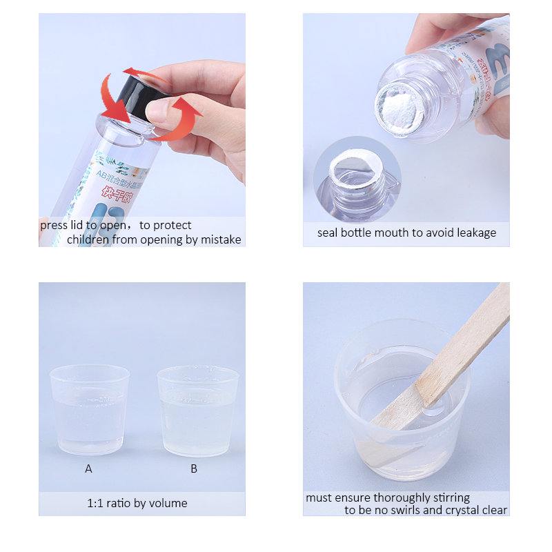 1:1 Clear Epoxy Resin Crystal  - Resin Pigment Powder recensione e prezzo
