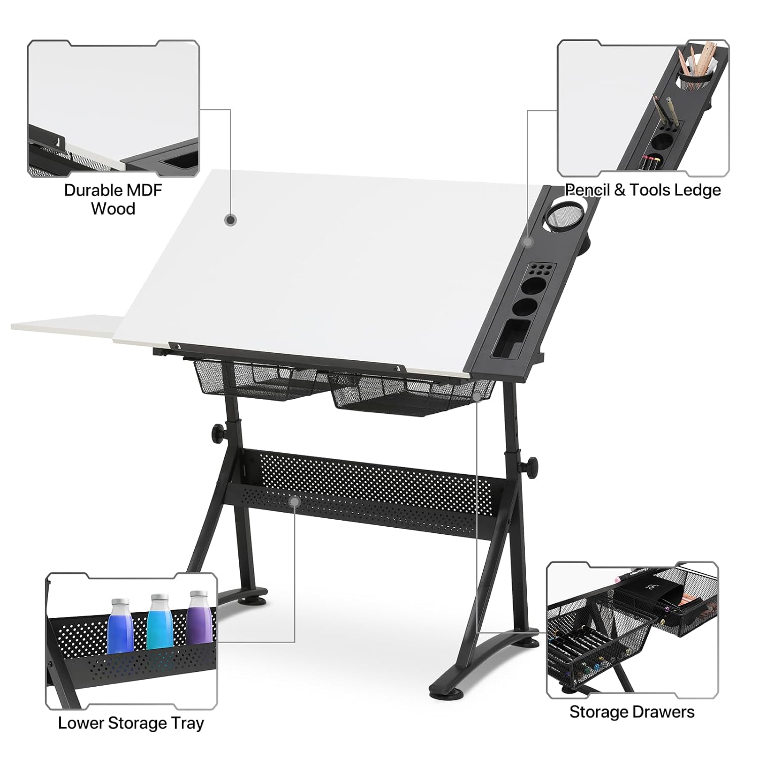 Art Deco Drafting Table, Heigh - Art & Craft Paper Origami recensione e prezzo