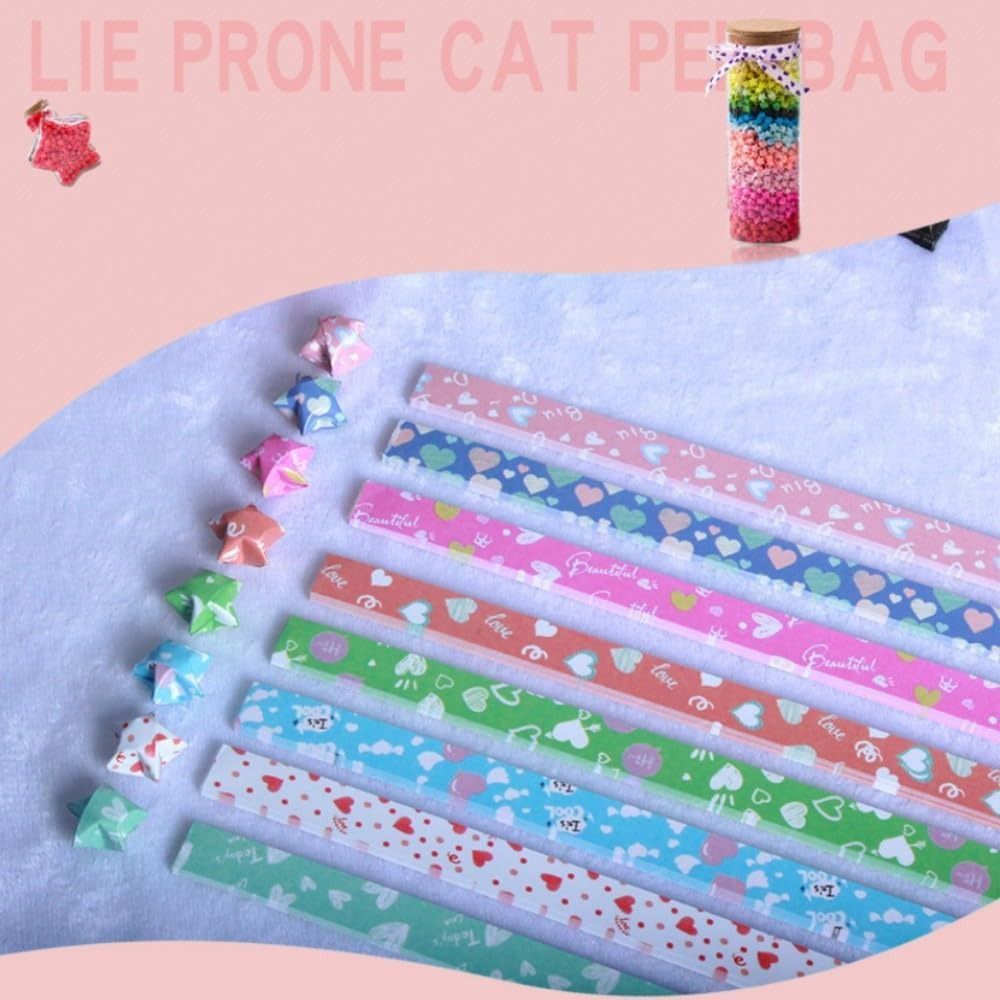 540 Sheets Colorful Star Origa - Art Craft Show recensione e prezzo