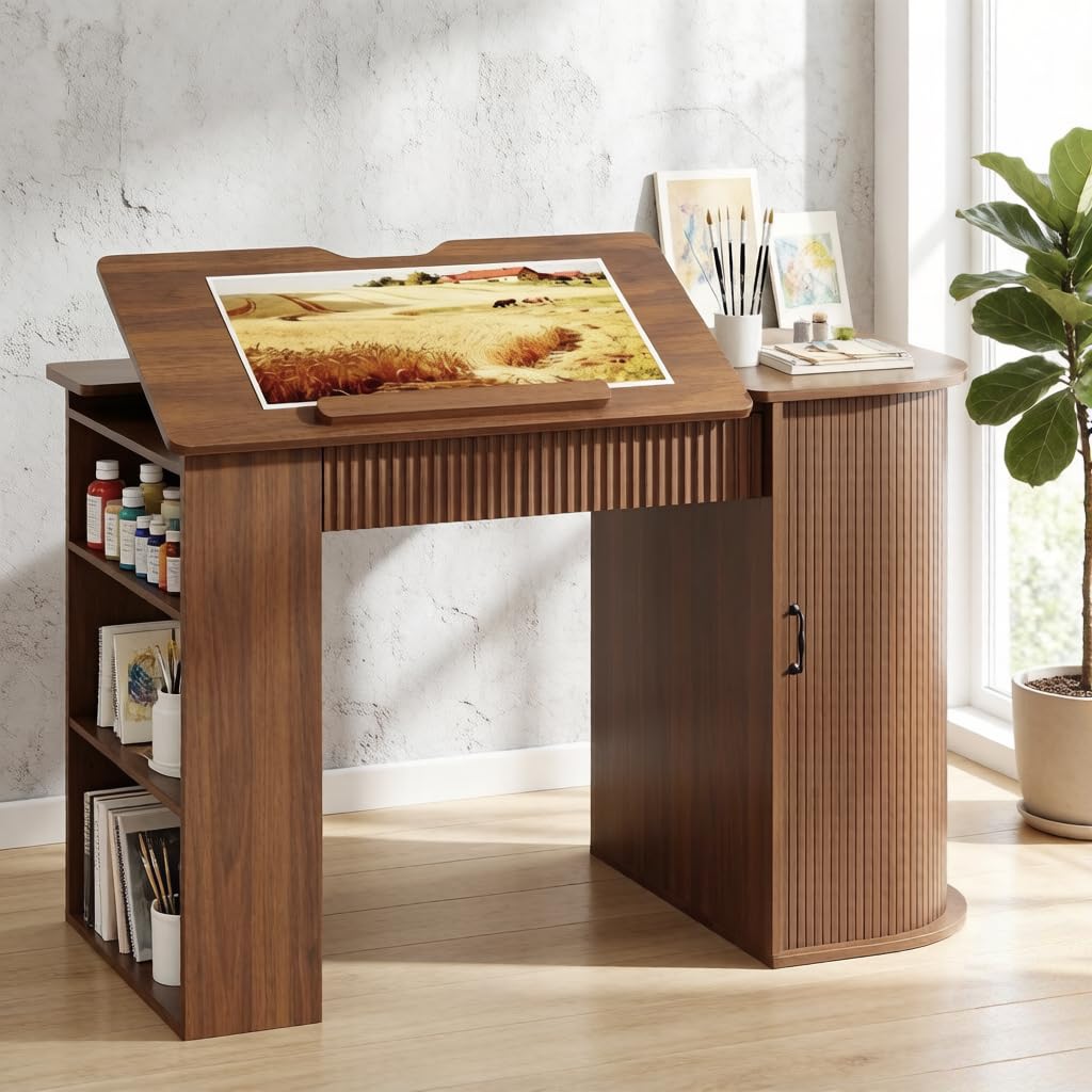 Drafting Table with Storage Ca - Art & Craft Paper Origami recensione e prezzo