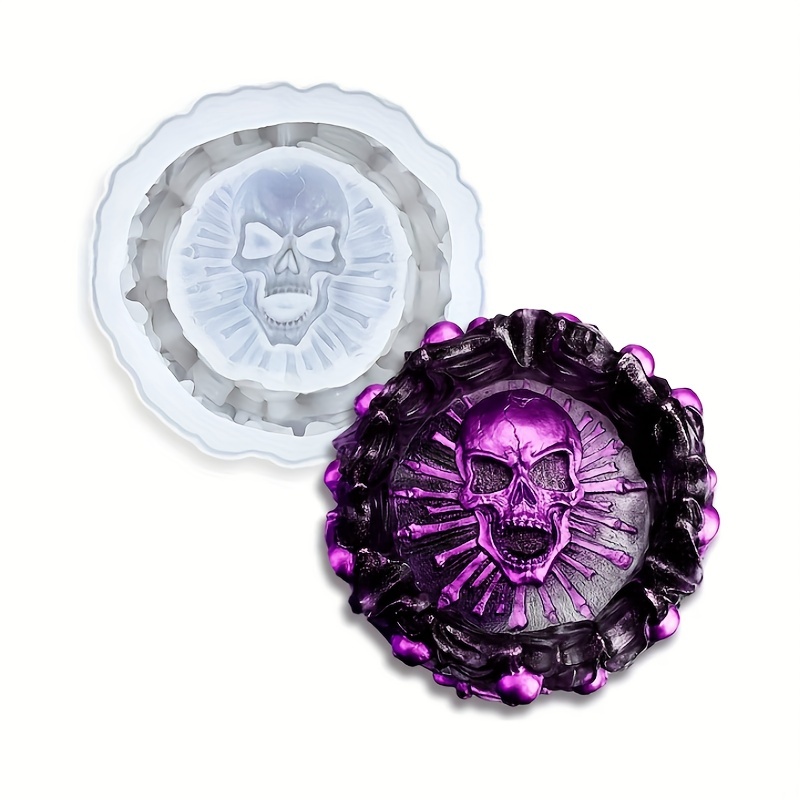Ashtray mold, skull DIY craft  - Art Craft Party recensione e prezzo