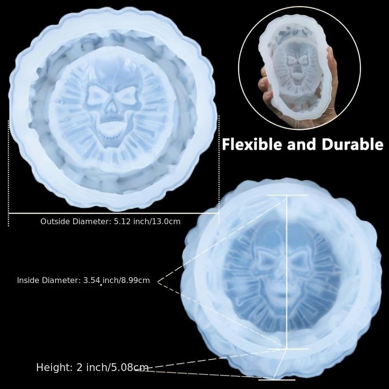 Ashtray mold, skull DIY craft  - Art Craft Party recensione e prezzo
