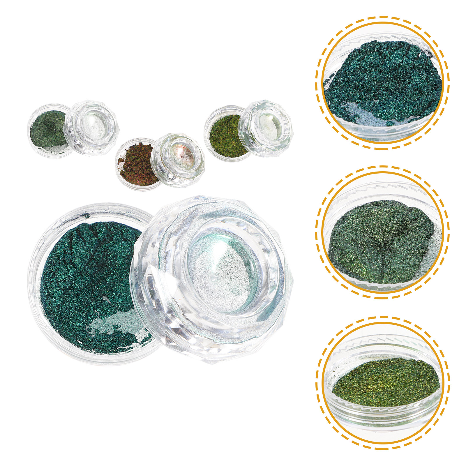 4 Boxes Chameleon Pigment Powd - Resin Pigment Powder recensione e prezzo
