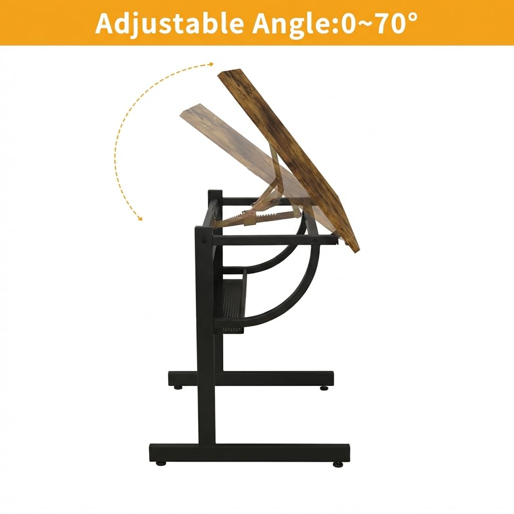 Adjustable Art Desk with Stora - Art & Craft Paper Origami recensione e prezzo