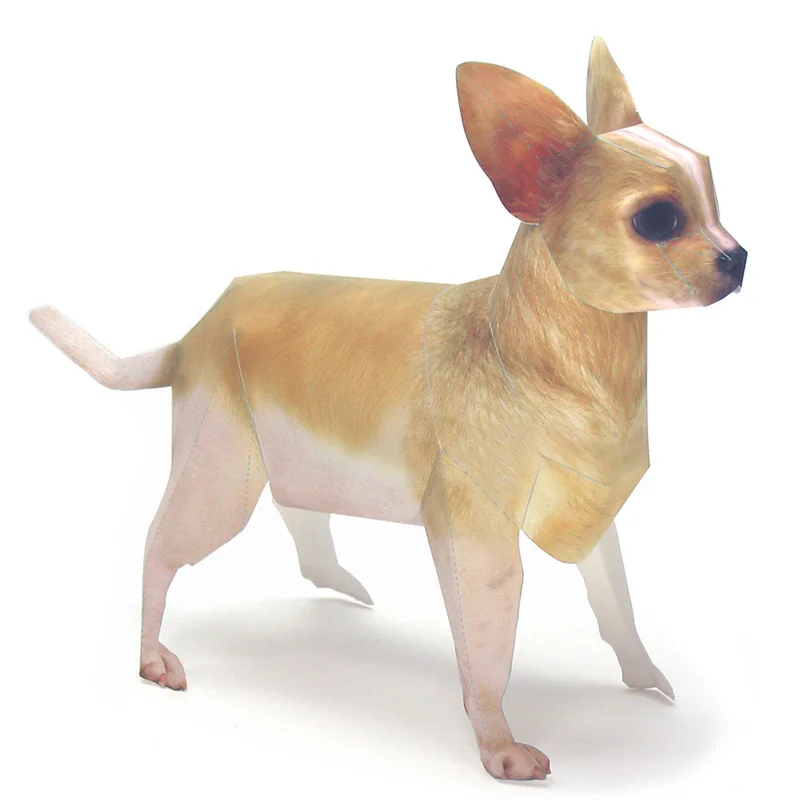 Chihuahua Dog Origami Art Pet  - Art Craft Cardboard recensione e prezzo