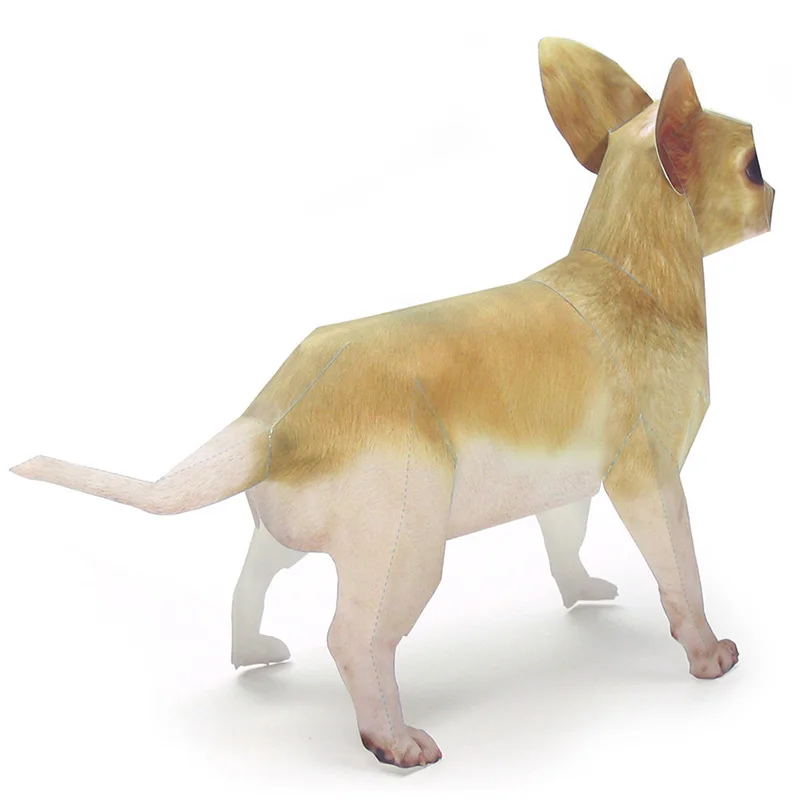 Chihuahua Dog Origami Art Pet  - Art Craft Cardboard recensione e prezzo