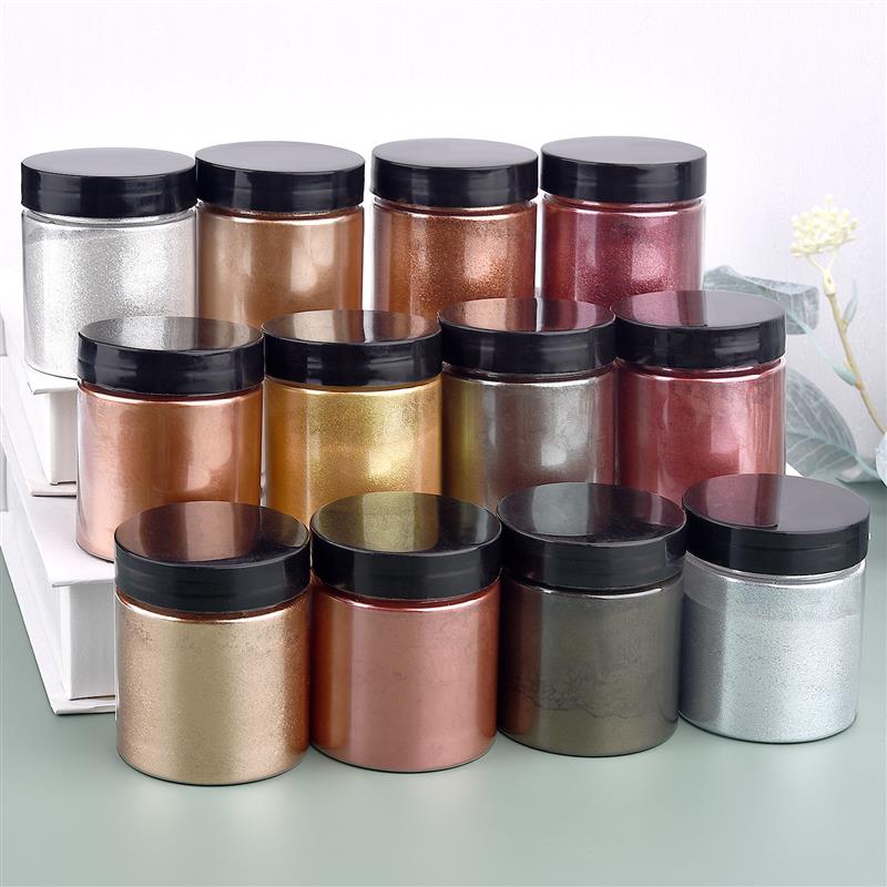 50g Shimmer Metallic Gold Silv - Resin Pigment Powder recensione e prezzo
