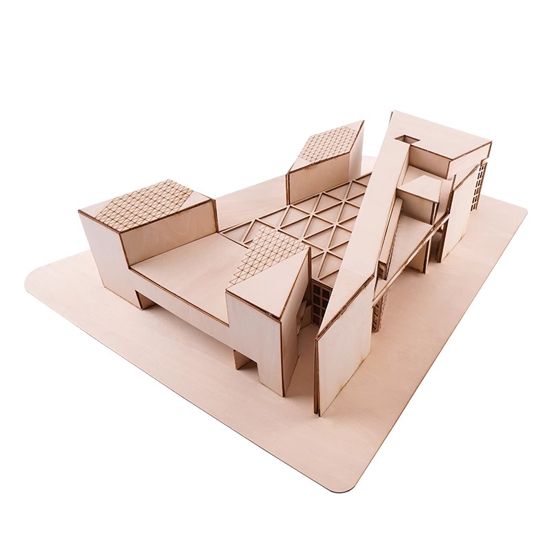1:100 1:200 Scale DIY Miniatur - Art Craft Museum recensione e prezzo