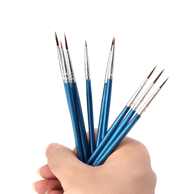 10Pcs/Set Nylon Hair Paint Bru - Watercolor Brush Pen recensione e prezzo